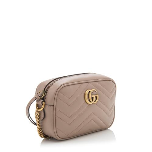 Gucci Matelasse Leather GG Marmont Mini Bag