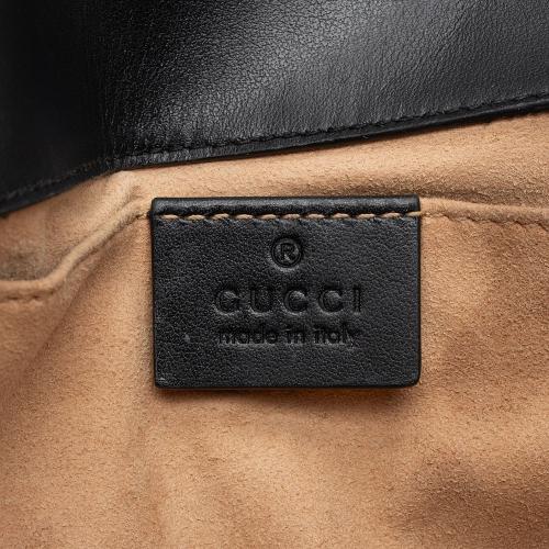 Gucci Matelasse Leather GG Marmont Mini Flap Bag