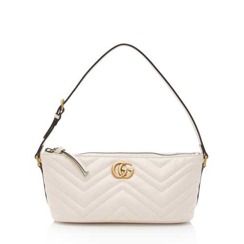 Gucci Matelasse Leather GG Marmont Sling Shoulder Bag