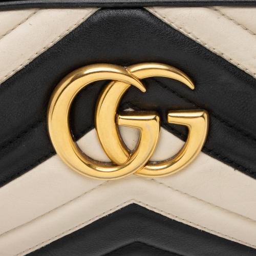 Gucci Matelasse Leather GG Marmont Small Shoulder Bag