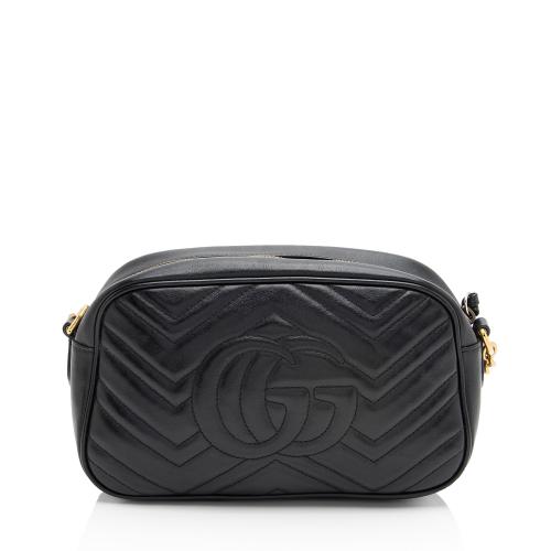 Gucci Matelasse Leather GG Marmont Small Shoulder Bag