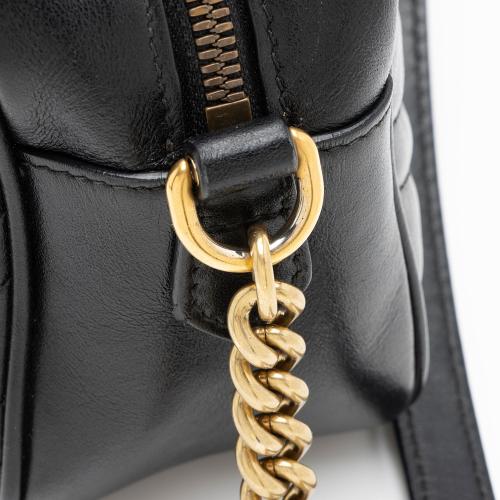 Gucci Matelasse Leather GG Marmont Small Shoulder Bag