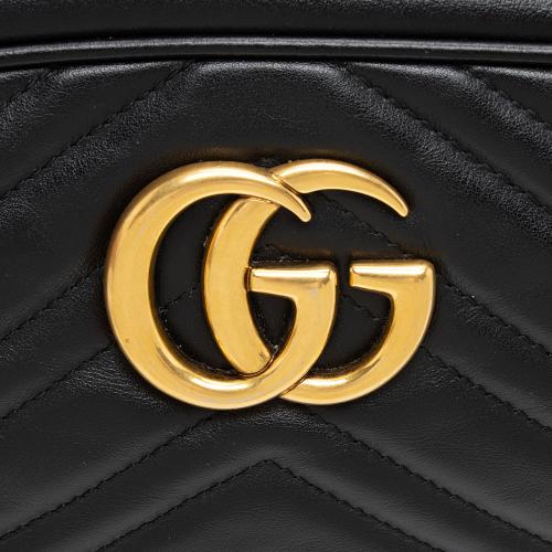 Gucci Matelasse Leather GG Marmont Small Shoulder Bag