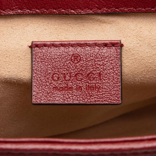 Gucci Matelasse Leather Torchon GG Marmont Mini Top Handle