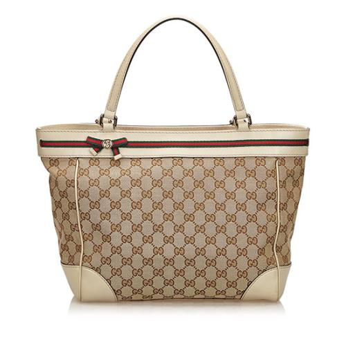 Gucci GG Canvas Mayfair Medium Tote