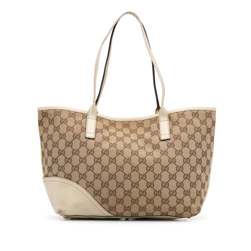 Gucci Medium GG Canvas New Britt Tote