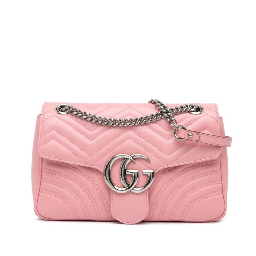 Gucci Medium GG Marmont Matelasse Leather Crossbody