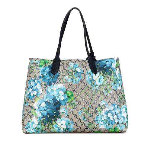 Gucci Medium GG Supreme Blooms Reversible Tote