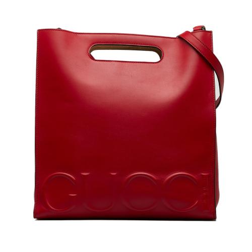 Gucci Medium Logo-Embossed XL Tote Bag