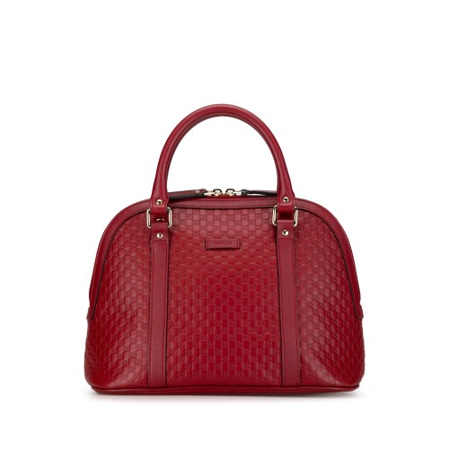 Gucci Medium Microguccissima Dome Satchel