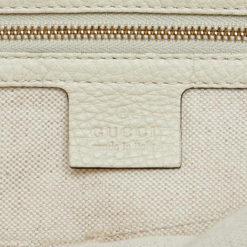 Gucci Medium Raffia Bamboo Shopper Tote