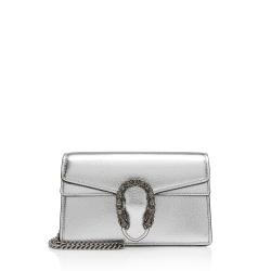 Gucci Metallic Leather Dionysus Super Mini Bag