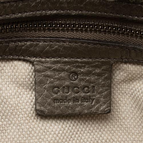 Gucci Metallic Leather Soho Large Shoulder Bag