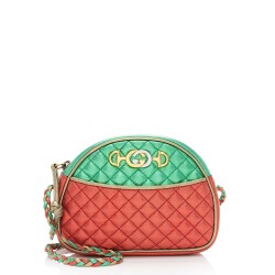 Gucci Metallic Leather Trapuntata Mini Bag