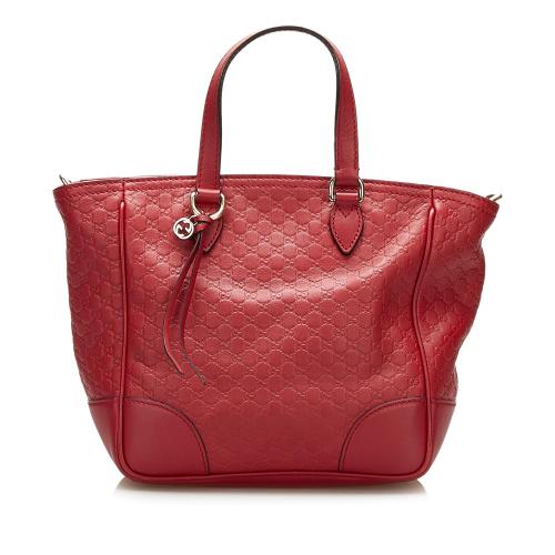 Gucci Microguccissima Bree Leather Satchel