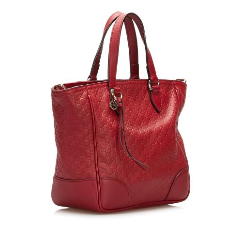 Gucci Microguccissima Bree Leather Satchel