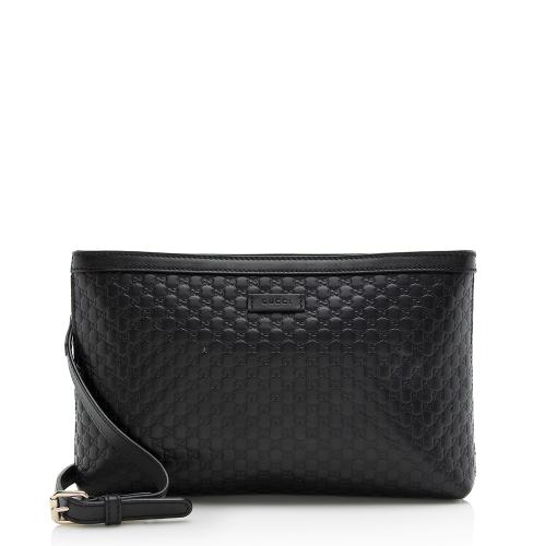 Gucci Microguccissima Leather Flat Crossbody