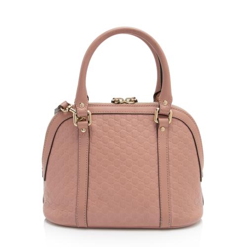 Gucci Microguccissima Leather Dome Small Satchel