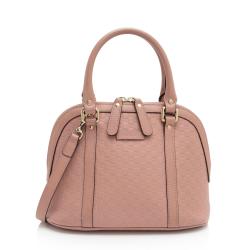 Gucci Microguccissima Leather Dome Small Satchel