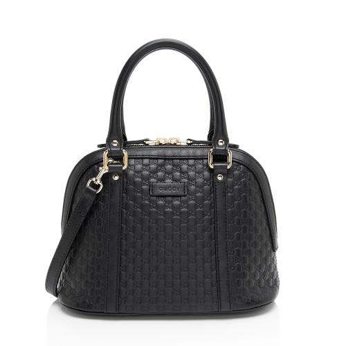 Gucci Microguccissima Leather Dome Small Satchel