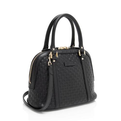 Gucci Microguccissima Leather Dome Small Satchel