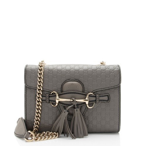 Gucci Microguccissima Leather Emily Mini Shoulder Bag