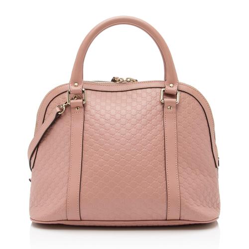 Gucci Microguccissima Leather Dome Satchel