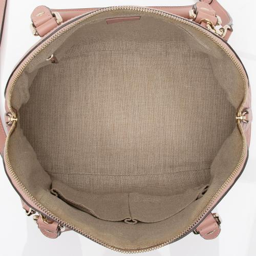 Gucci Microguccissima Leather Dome Satchel