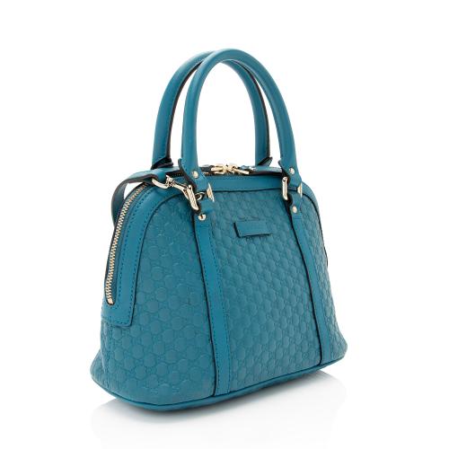 Gucci Microguccissima Leather Dome Small Satchel