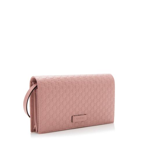 Gucci Microguccissima Leather Wallet Crossbody