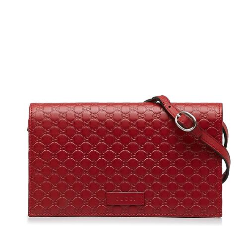 Gucci Microguccissima Long Wallet on Strap