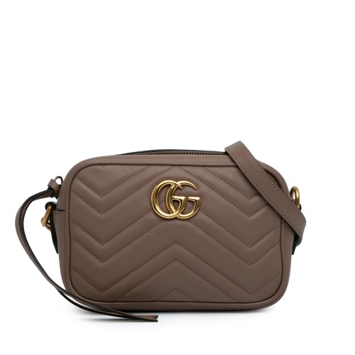 Gucci Mini GG Marmont Matelasse Crossbody