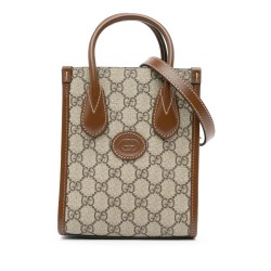 Gucci Mini GG Supreme Interlocking G Satchel