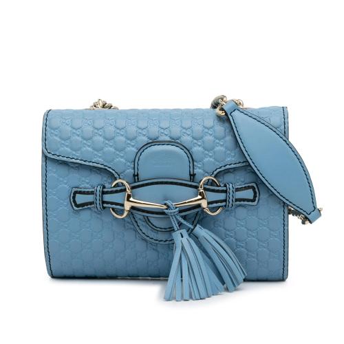 Gucci Mini Microguccissima Emily Crossbody Bag