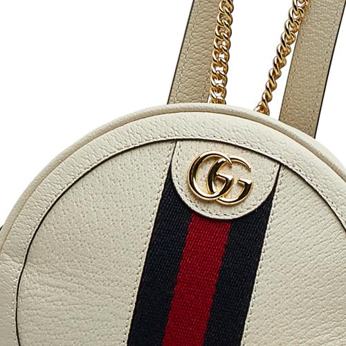 Gucci Mini Ophidia Round Backpack