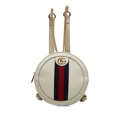 Gucci Mini Ophidia Round Backpack