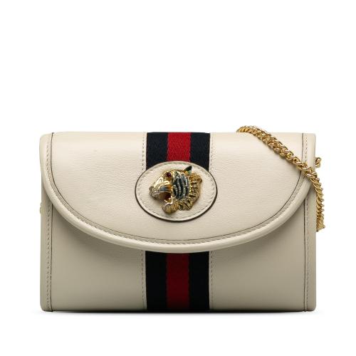 Gucci Mini Rajah Web Chain Crossbody Bag