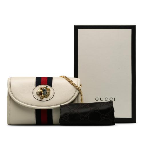 Gucci Mini Rajah Web Chain Crossbody Bag