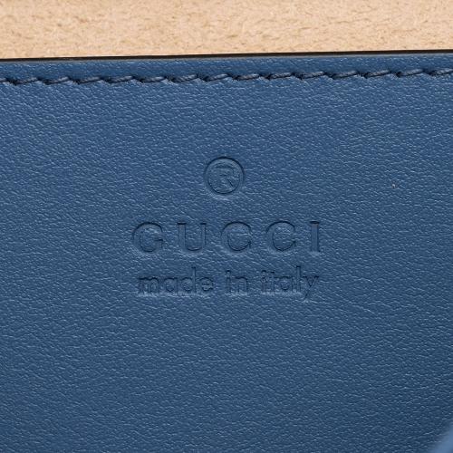 Gucci Mixed Matelasse Leather GG Marmont Aria Mini Flap Bag