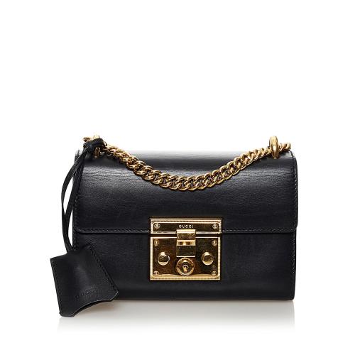 Gucci Padlock Leather Crossbody Bag