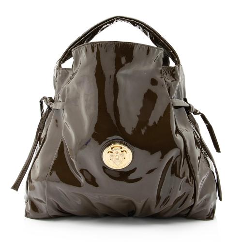 Gucci Patent Leather Hysteria Medium Hobo