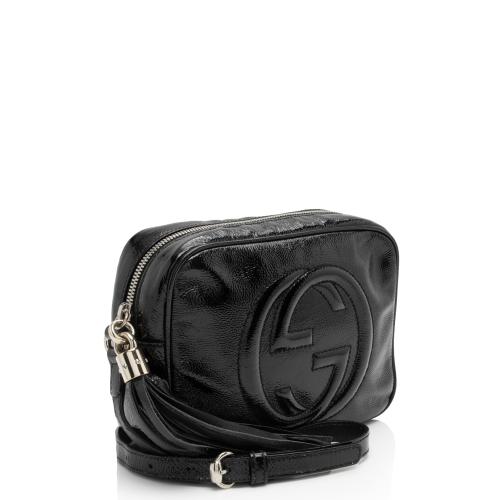 Gucci Patent Leather Soho Disco Bag