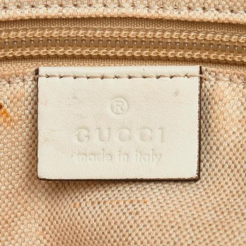 Gucci Printed Canvas Tote Bag