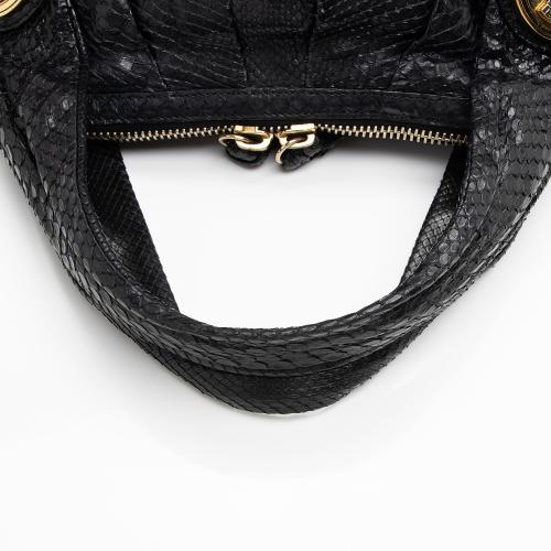 Gucci Python Hysteria Large Satchel