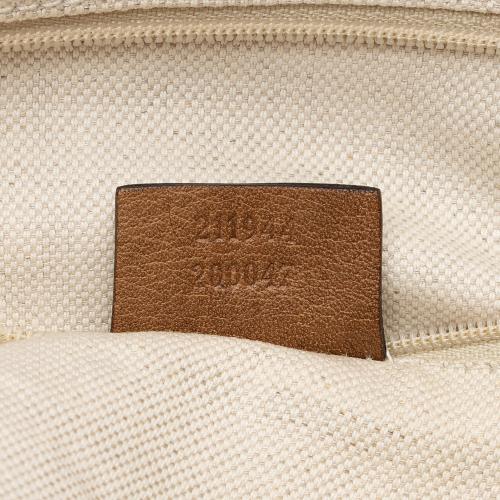 Gucci Raffia Sukey Medium Tote