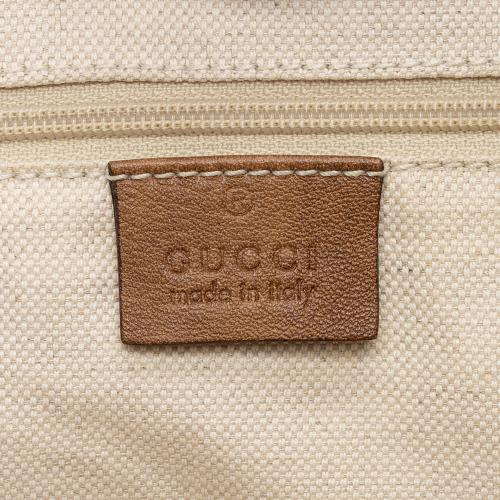 Gucci Raffia Sukey Medium Tote