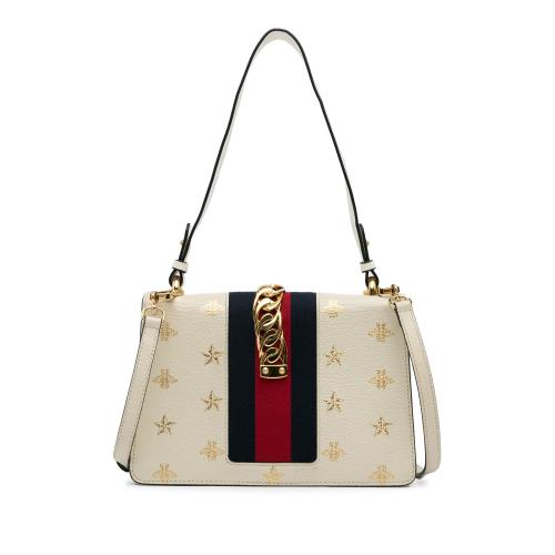 Gucci Small Bee Star Sylvie Satchel