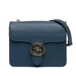 Gucci Small Dollar Calfskin Interlocking G Crossbody