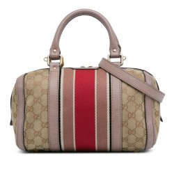 Gucci Small GG Canvas Joy Web Satchel