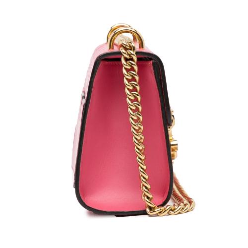 Gucci Small Guccissima Padlock Crossbody Bag